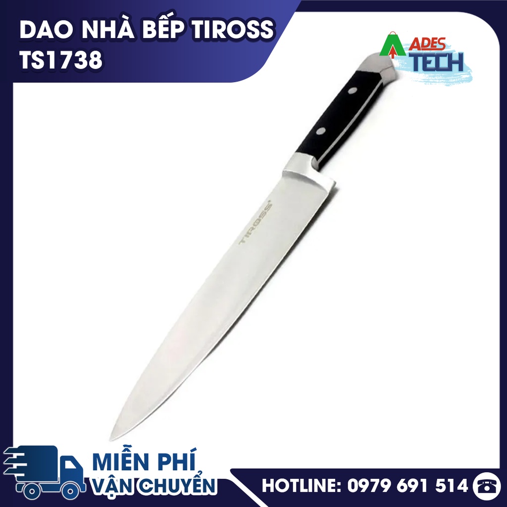 [HÀNG CHÍNH HÃNG] ✔️ Dao nhà bếp inox Tiross TS-1738 ✔️ Làm từ chất liệu ‌inox không gỉ cao cấp