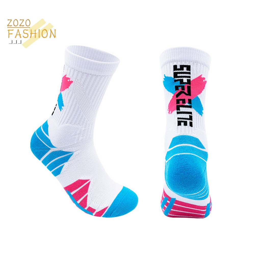 1 Đôi Vớ Thể Thao Cổ Trung Thoáng Khí Thoải Mái