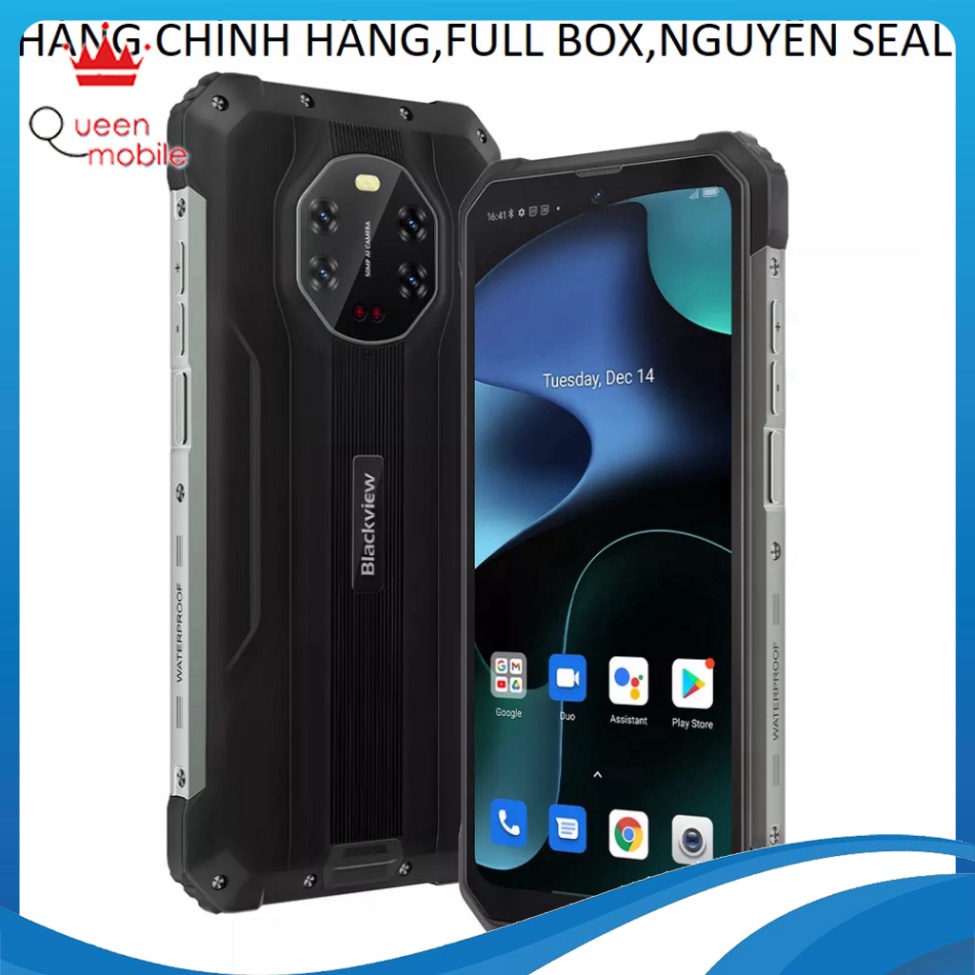 Điện thoại Blackview BV8800( Camera bữa tối IR,camera 50MP,Ram 8GB ,Rom 128GB ,chống sốc,chống nước ,pin 8380) [Queen Mo
