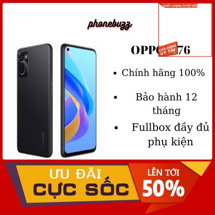 [SALE HOT]_Điện thoại Oppo A76 (6GB/128GB),Hàng Chính Hãng, Mới 100%, Bảo hành 12 tháng, Fullbox nguyên seal