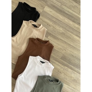 Áo Ba Lỗ Cổ Lọ
