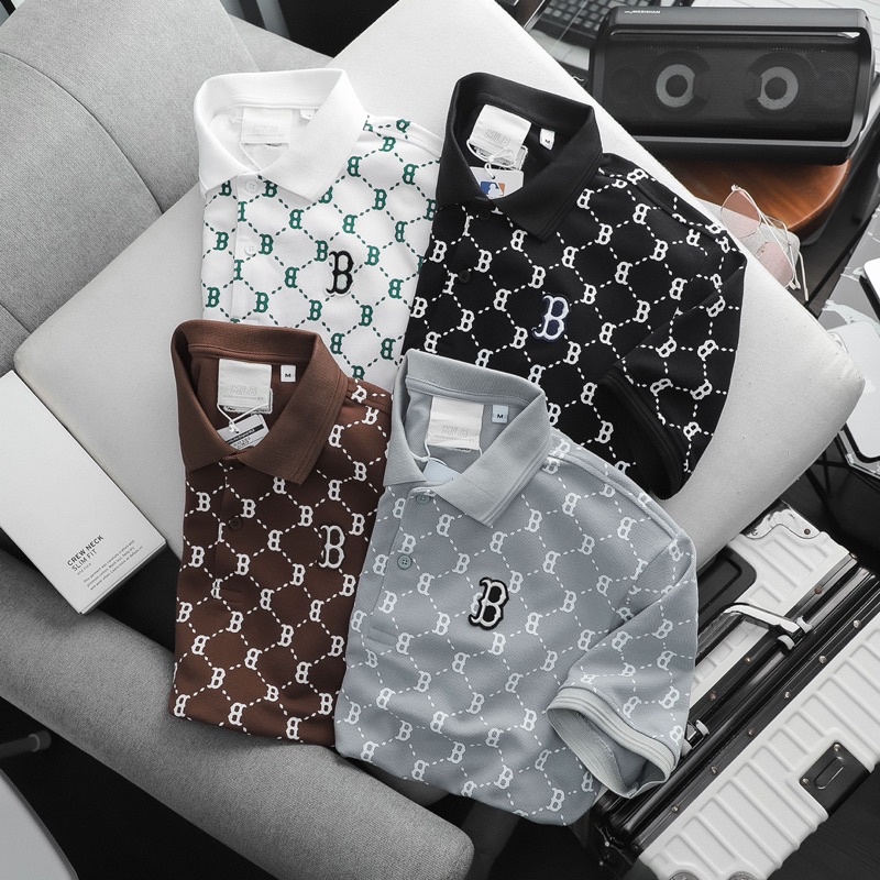 Áo PoLo MLB Monogram B