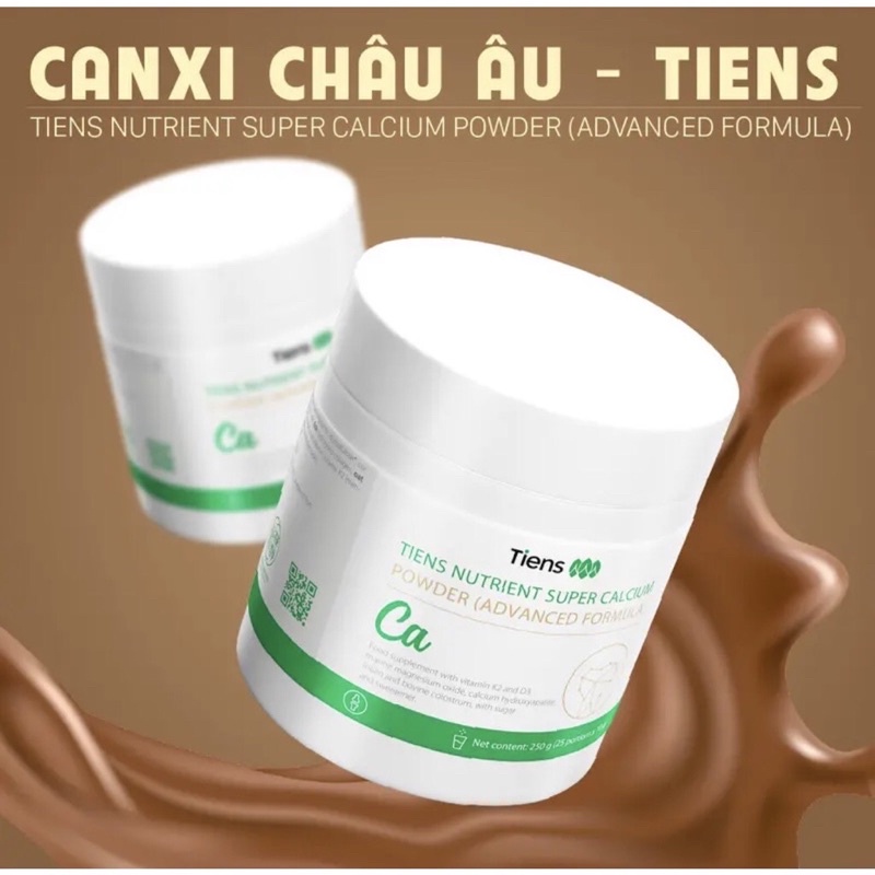 Canxi nhập khẩu Châu Âu Tiens Nutrient Super Calcium Powder Advanced