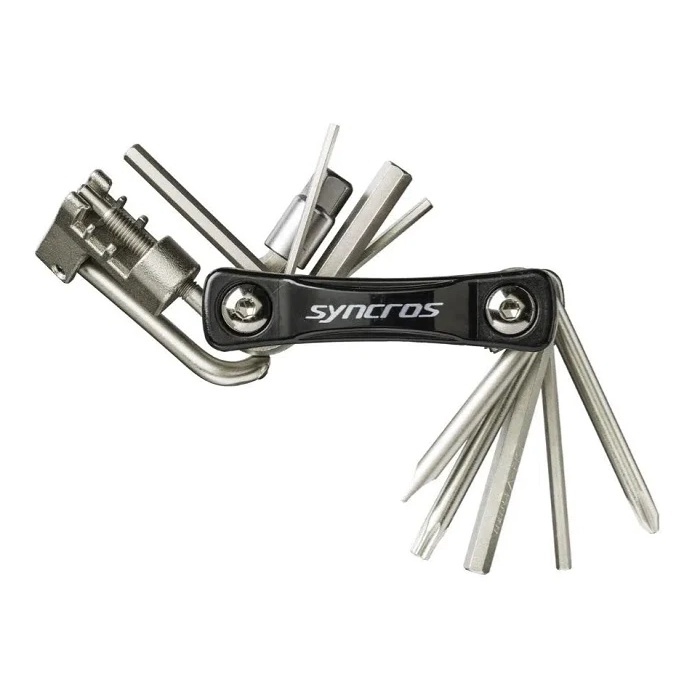 Multi Tool Syncros 11 chức năng, gấp gọn - Made in Taiwan.