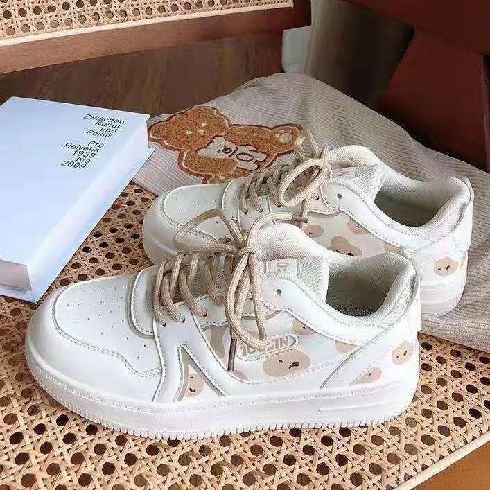 Giày thể thao dễ thương Hàn Quốc đế dày dễ phối