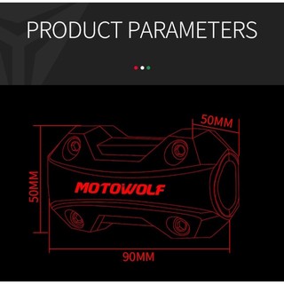 Giảm chấn khung chống đổ Motowolf