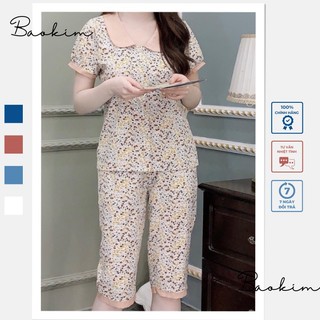 Set bộ lụa hoa nhí 100d trẻ trung duyên dáng - slv_03