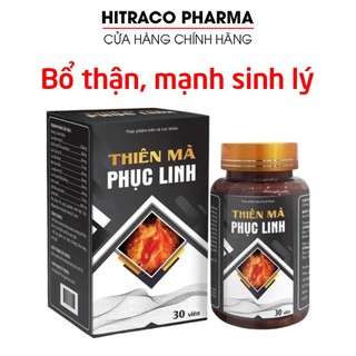 Viên uống Thiên Mã Phục Linh từ cao bạch tật lê, hàu biển, thảo dược giúp bổ thận, tráng dương, tăng sinh lý - Hộp 30v