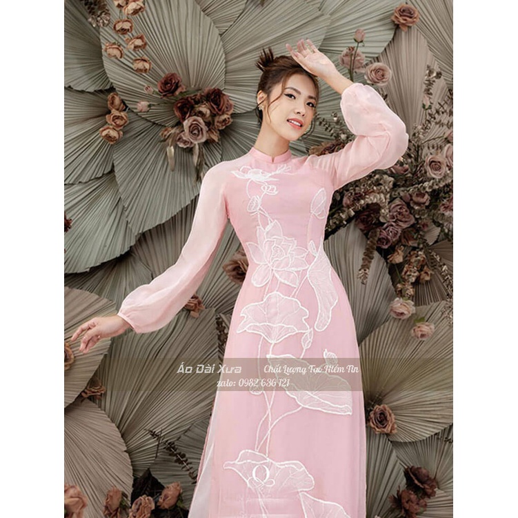 Áo Dài Cô Dâu Cưới Hỏi QQ01