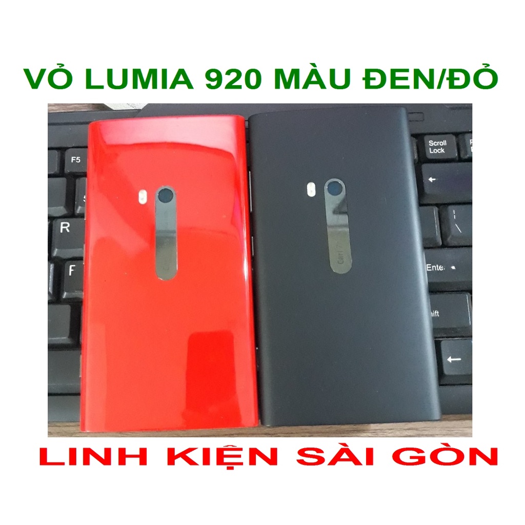 VỎ LUMIA 920 MÀU ĐEN/ĐỎ