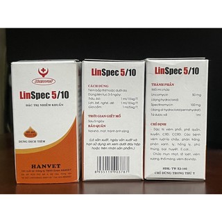 LINSPEC 5/10 Hanvet dùng cho động vật