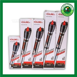 Sưởi bể cá xilong xl-999 25w - 50w - 100w - 200w - 300w- 500w - sưởi inox chống vỡ làm ấm nước bể cá
