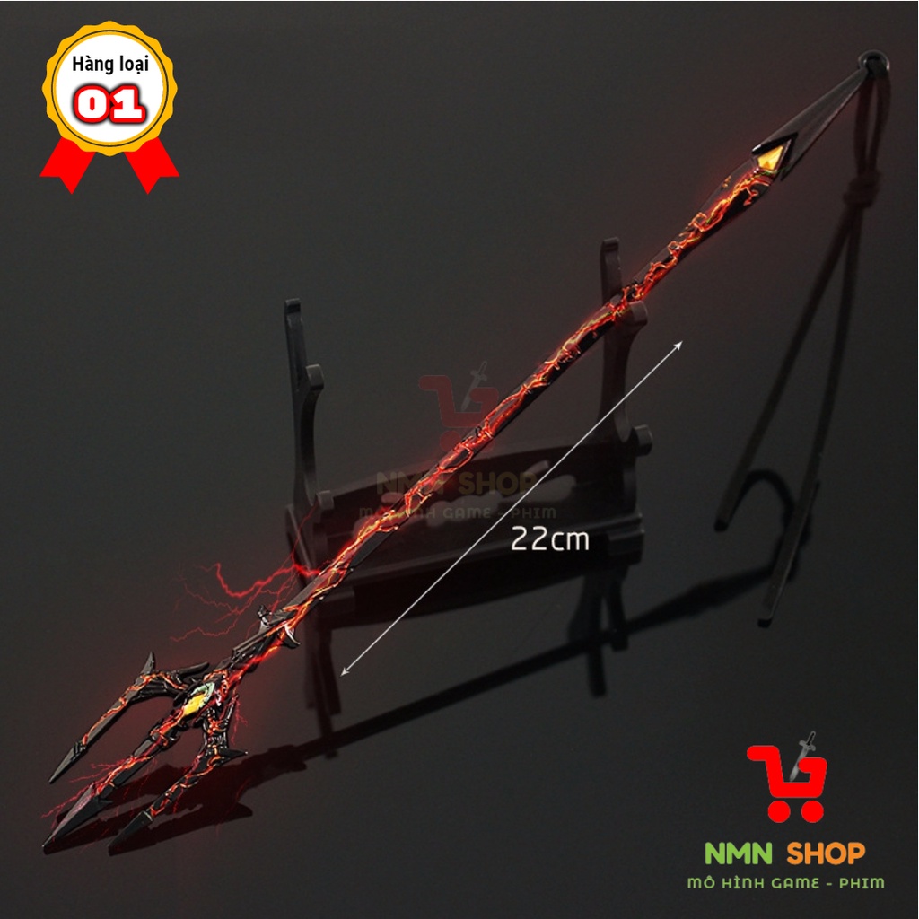 Mô hình phim Đấu La Đại Lục - Hải thần tam xoa kích  22cm