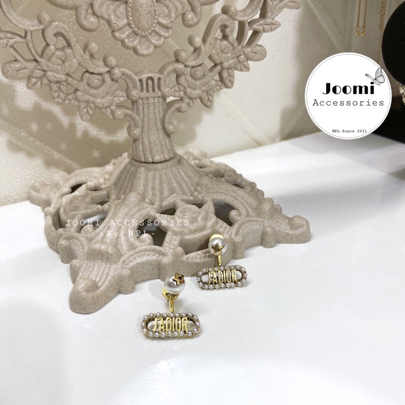 Khuyên Tai / Bông Tai Ja’Di OR Chuôi Xỏ Bạc Mẫu Mới JOOMI ACCESSORIES