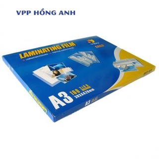 Nhựa ép plastic a3 định lượng 80mic 100mic 125mic yidu chính hãng - xấp 100 tờ