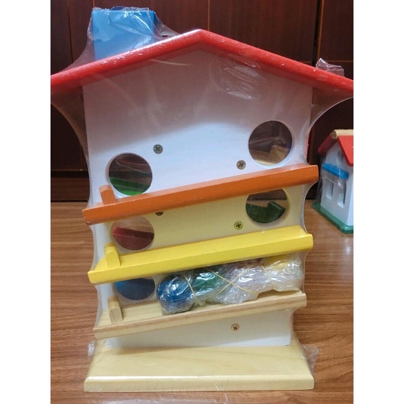 ❤️🍄Nhà thả bi gỗ montessori🏠