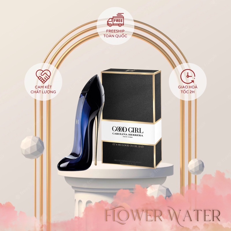Tinh dầu nước hoa nữ Guốc Good GirI EDP 80ML - Nước hoa đôi chân Quyến Rũ Gợi Cảm Sexy Da Thịt