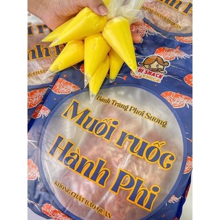 Bánh tráng phơi sương muối ruốc hành phi abi