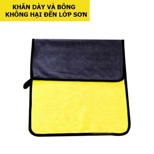 Khăn Lau Xe Ô TÔ Xe Hơi AHACAR Chuyên dụng phụ kiện ô tô găng tay rửa xe ô tô xe hơi