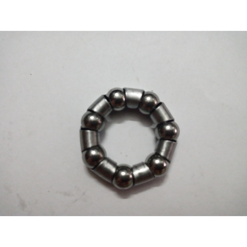 Ổ bi xe đạp vòng bi chén cổ 7 viên đường kính ngoài 20mm đường kính trong 12mm dày 5mm