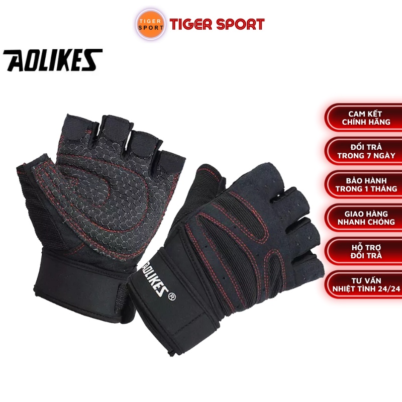 Găng Tay AOLIKES 109 Chính Hãng, Hàng Cao Cấp, Chuyên Gym , Tập Thể Dục , Thể Thao