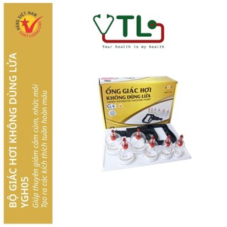 Bộ Giác Hơi Không Dùng Lửa Duy Thành YGH05 ( 6 ống giác)