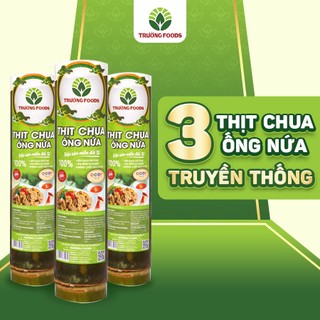 Combo 3 thịt chua ống nứa truyền thống trường foods 220g