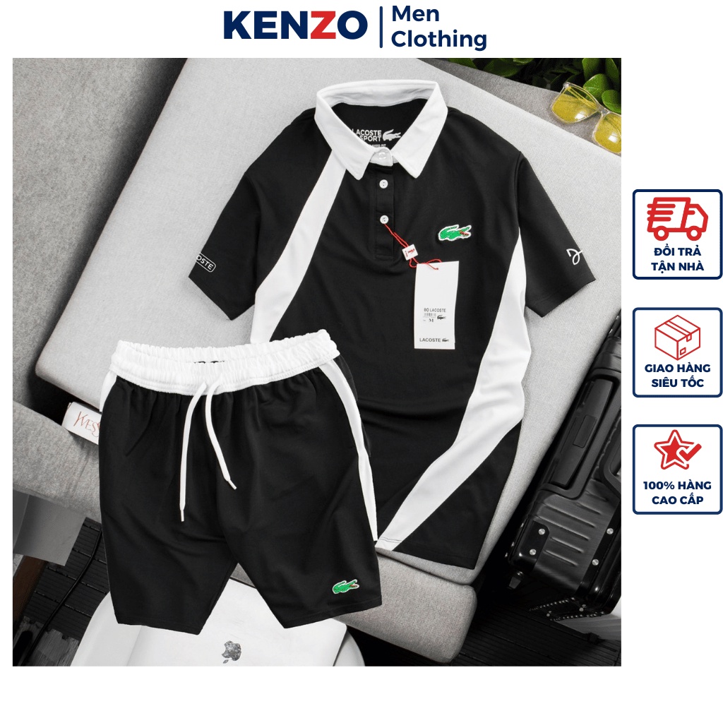 Bộ hè thể thao nam cao cấp Hàng Hiệu Kenzo KN16 Bộ quần áo nam mặc nhà thun lạnh chất mát hàng xịn đẹp phom chuẩn 2023
