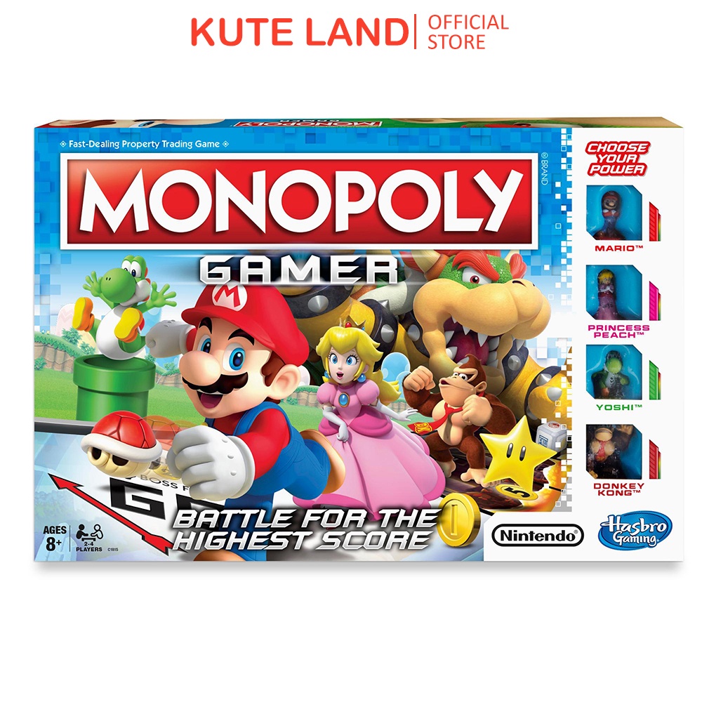 Bộ Trò Chơi Board Game Monopoly Cờ Tỷ Phú Gamer Vui Nhộn Chất Lượng Cao BG27-13
