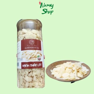 Hạnh nhân thái lát - hạnh nhân lát Mỹ đóng hộp