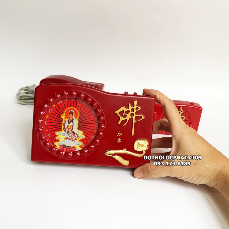 Máy niệm Phật tụng kinh 3 chế độ 1-3-8-20 bài kinh có 5 loại lựa chọn