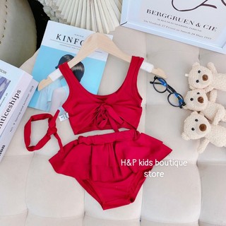 Bikini 2 mảnh rút ngực bé gái