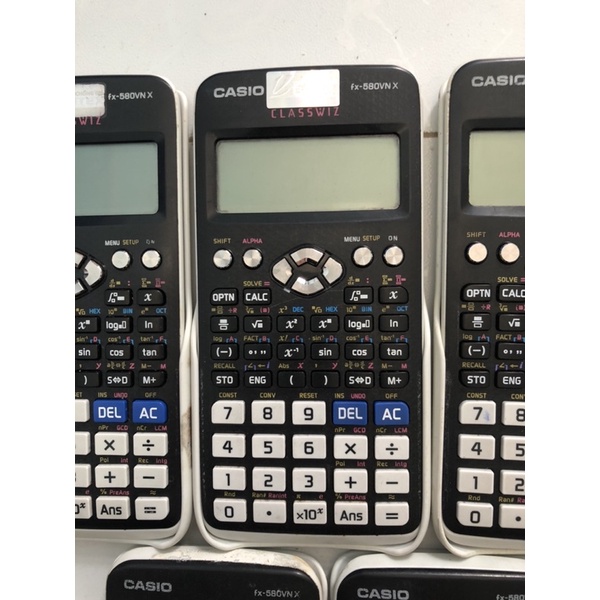 Máy tính Casio FX 580VNX cũ chính hãng, máy tính Casio 580 VNX chính hãng, máy tính 580 chính hãng, máy tính 580 cũ