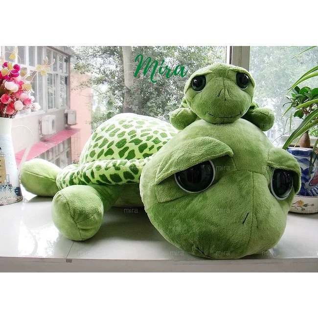 Rùa Bông, Gấu Bông Rùa Con NICI Mini Đeo Cặp, Treo Balo,  Quà Sinh Nhật Cho Nữ 15cm 20cm 25 cm MIRA-GB28202