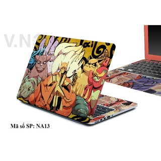 Decal dán laptop Naruto 2 VNO SKIN cao cấp cho các dòng laptop