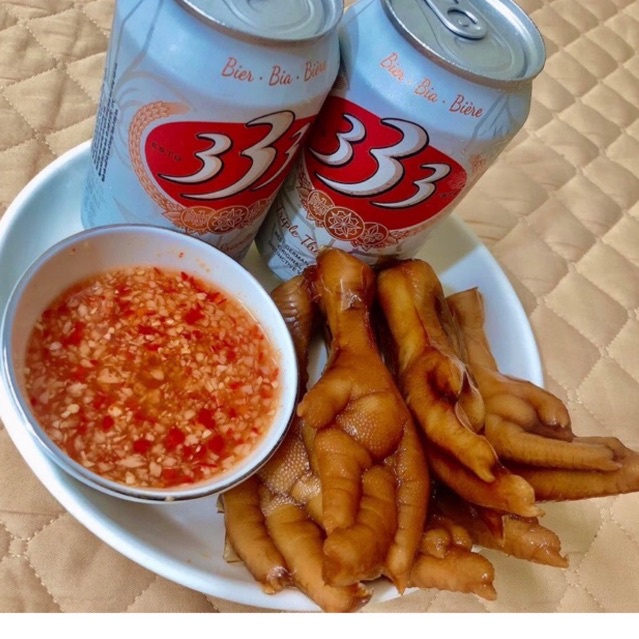 Combo 10 Chân Gà Cay Việt Nam- Chân Gà Đỏ Gói 35gr - VỊ TỨ XUYÊN- TAP Food - Giòn dai thơm ngon -