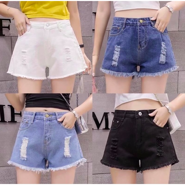 THANH LÝ - Quần đùi bò nữ hot trend 2023 chất siêu đẹp - Quần short jean nữ cạp cao