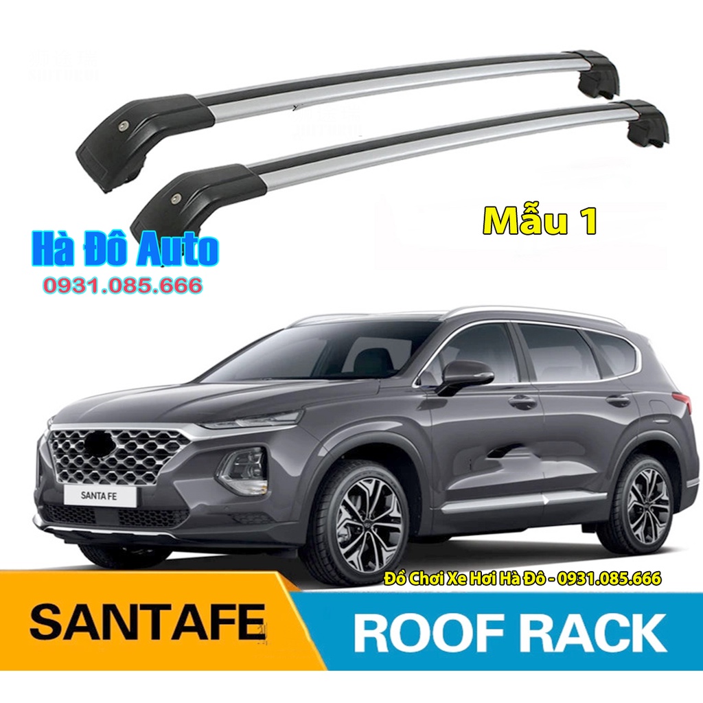 Giá Nóc Santafe 2019 2020 2021 2022 2023 - Bộ Giá Nóc Ngang Hyundai Santafe 2019/2023