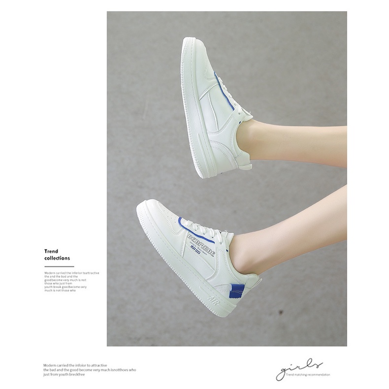 Giày thê thao nữ đế bằng mẫu mới 2023, giày sneaker nữ BM026