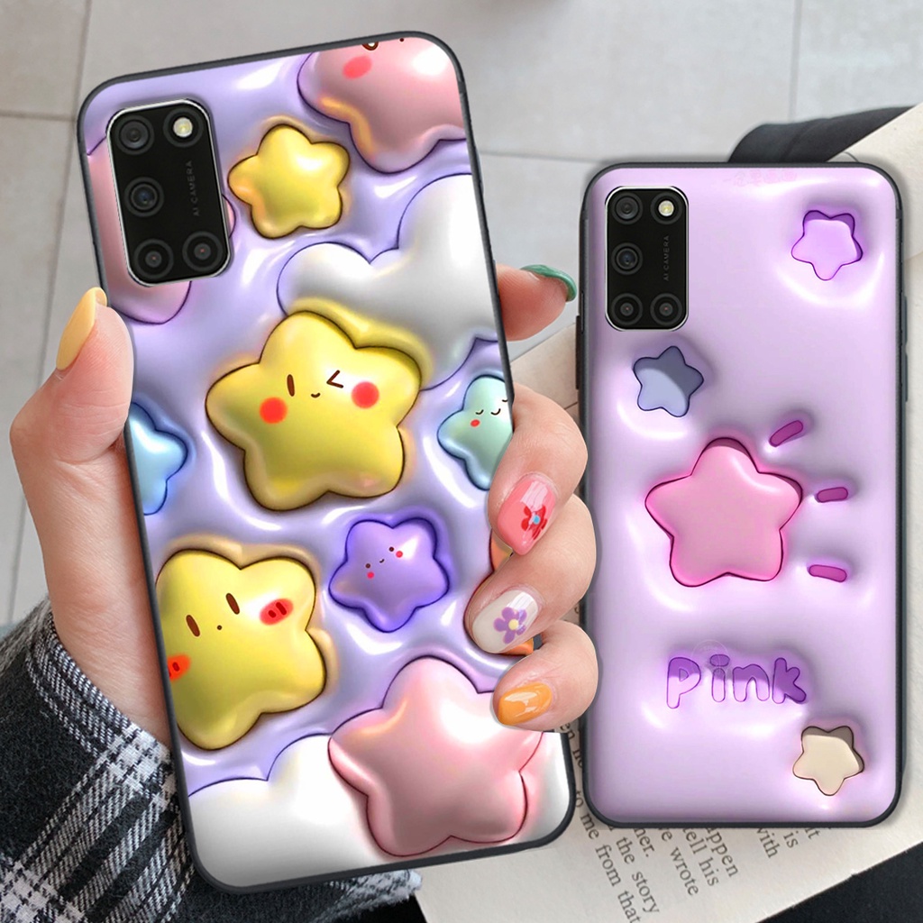 Ốp Oppo A52 / A92 in phẳng hiệu ứng 3D giả nổi siêu thật, cực xinh, cá tính