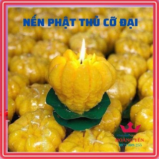 Nến phật thủ cỡ đại có hộp ý nghĩa an khang tài lộc