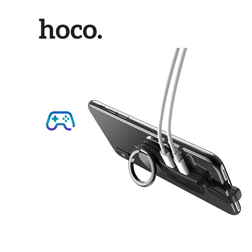 Cáp chuyển đổi Hoco LS22 từ 1 i.p sang 2 i.p , điều khiển mic và tai nghe dùng để chơi game