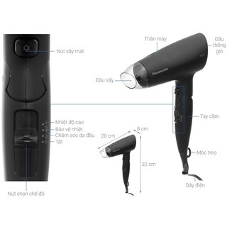 Máy sấy tóc Panasonic EH-ND37-K645 - 1800W