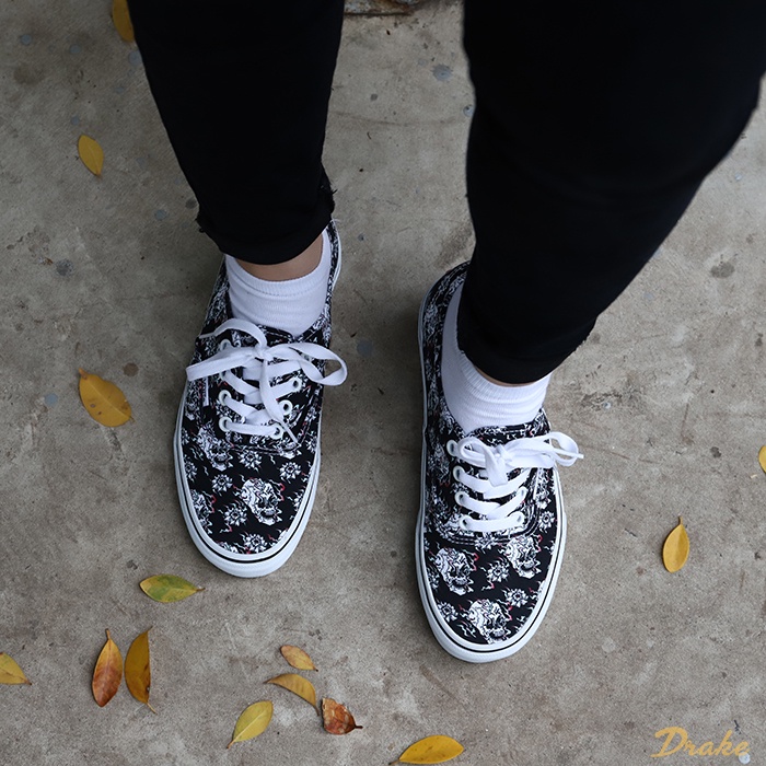 Giày sneakers Vans UA Authentic Flash Skulls VN0A2Z5I18C