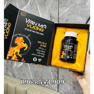 VẠN MÃ VƯƠNG – HỘP NÂNG CẤP CHẤT LƯỢNG MỚI NHẤT. Bổ thận tráng dương, Tăng cường sinh lý, Làm chậm quá trình mãn dục nam
