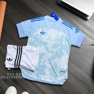 Quần áo bóng đá 🔥 Bộ Ba Lá ADIDAS phối màu - Cam kết Y Hình - Hàng xịn