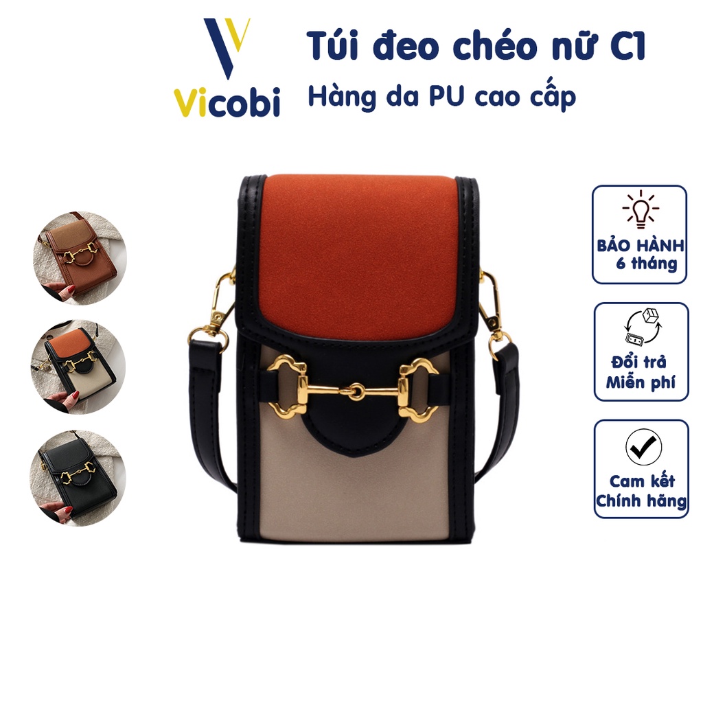 Túi đeo chéo Emma C1 Vicobi, thiết kế nhỏ gọn, tinh tế và cực dễ để có thể phối đồ