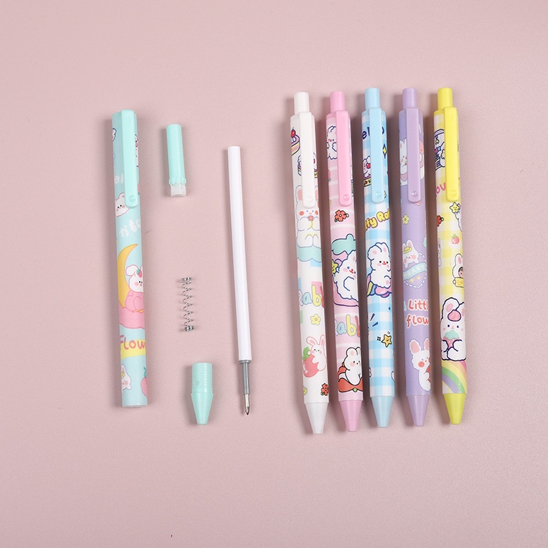 Bút bi nước cute mực gel Hoạt hình dễ thương