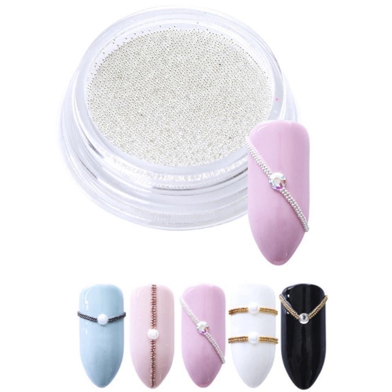 Bi tròn siêu mini 0,4mm đính móng tay