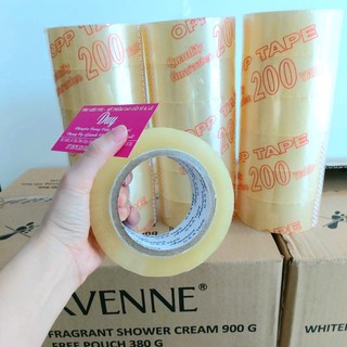 Băng keo trong 200ya - bán lẻ 1 cuộn